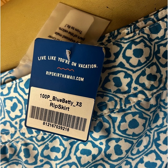 Ripskirt Hawaii Dresses & Skirts - RipSkirt - XS Blue